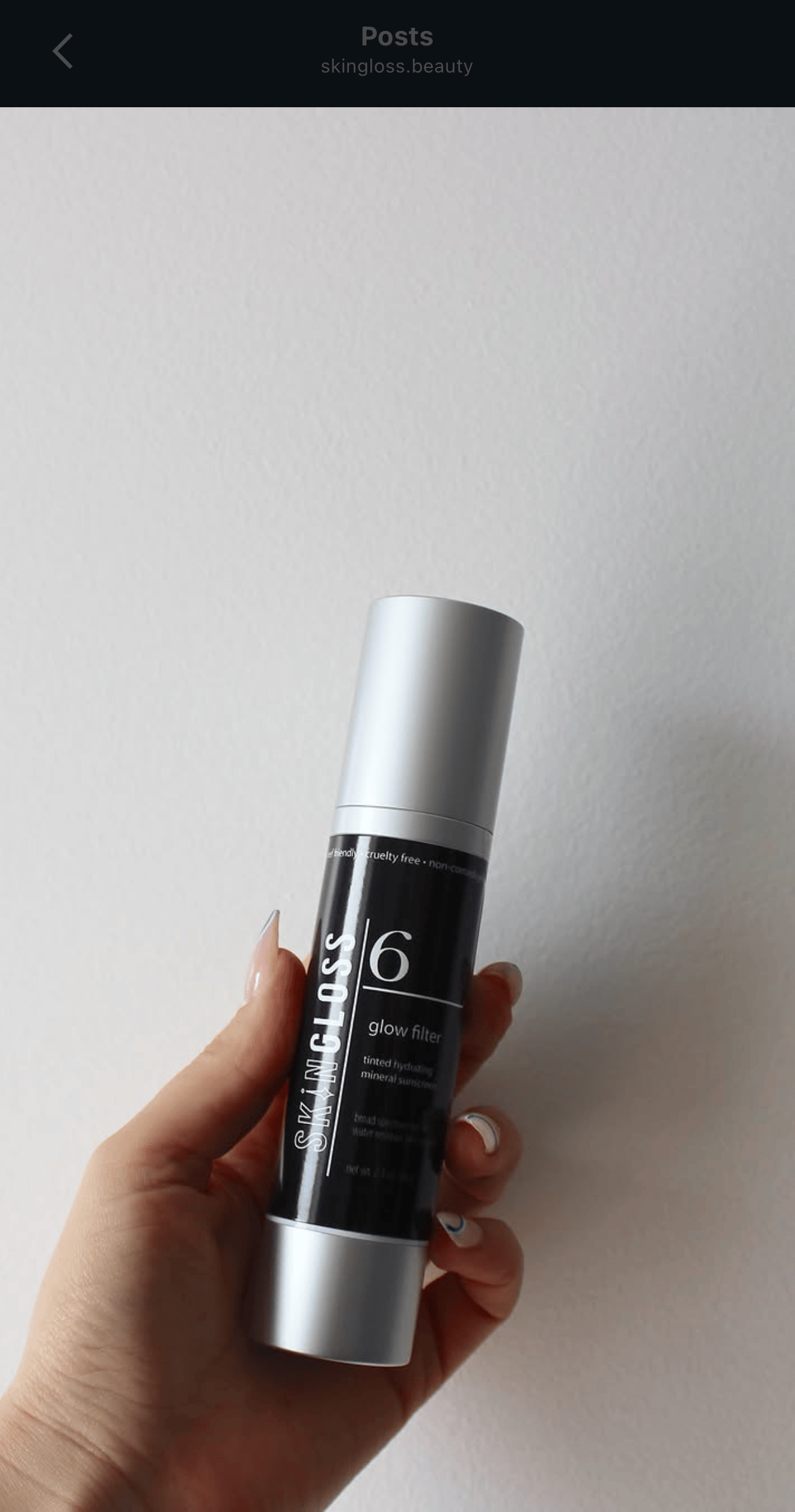 Skingloss branded packaging