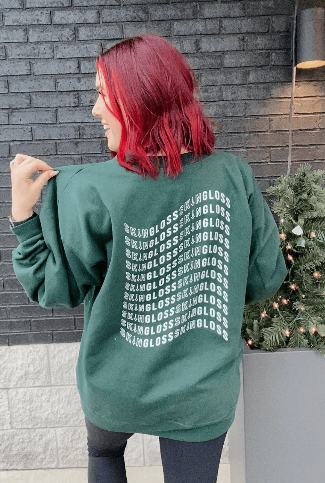 Skingloss branded sweatshirt