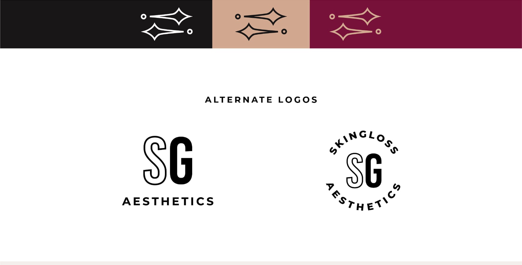 Alternate logos and icon system