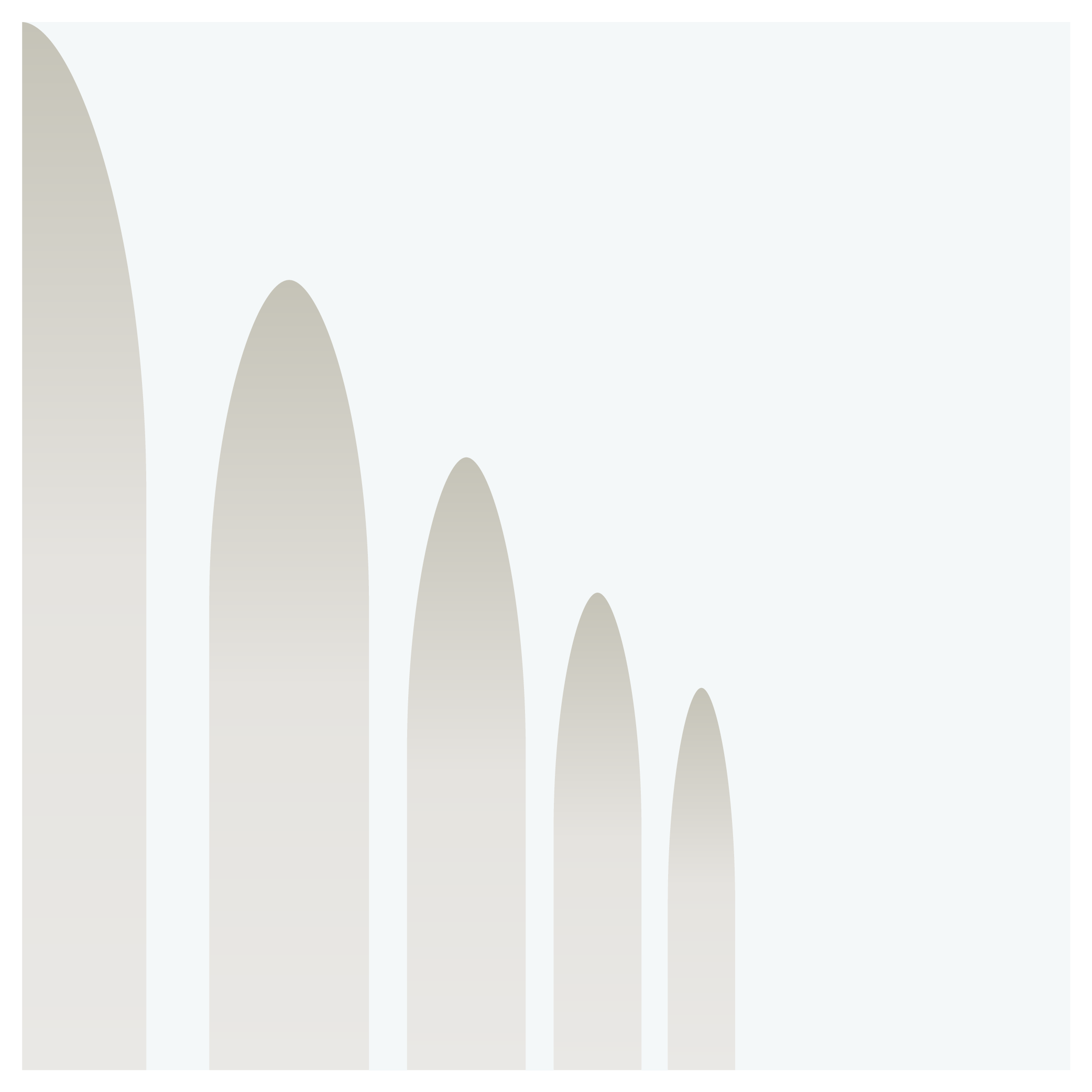 White arches architecture illustration