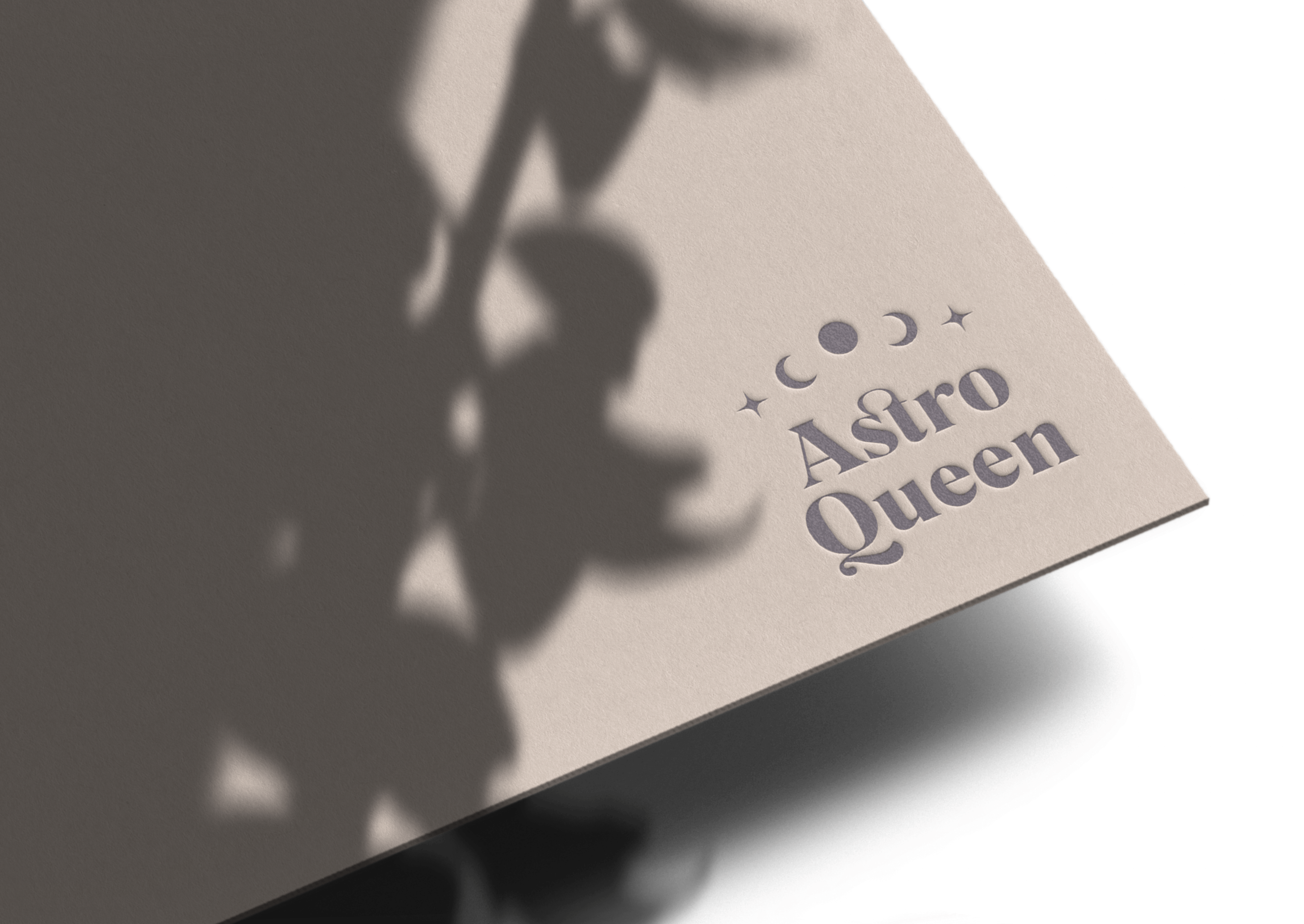 Astro Queen brand mockup