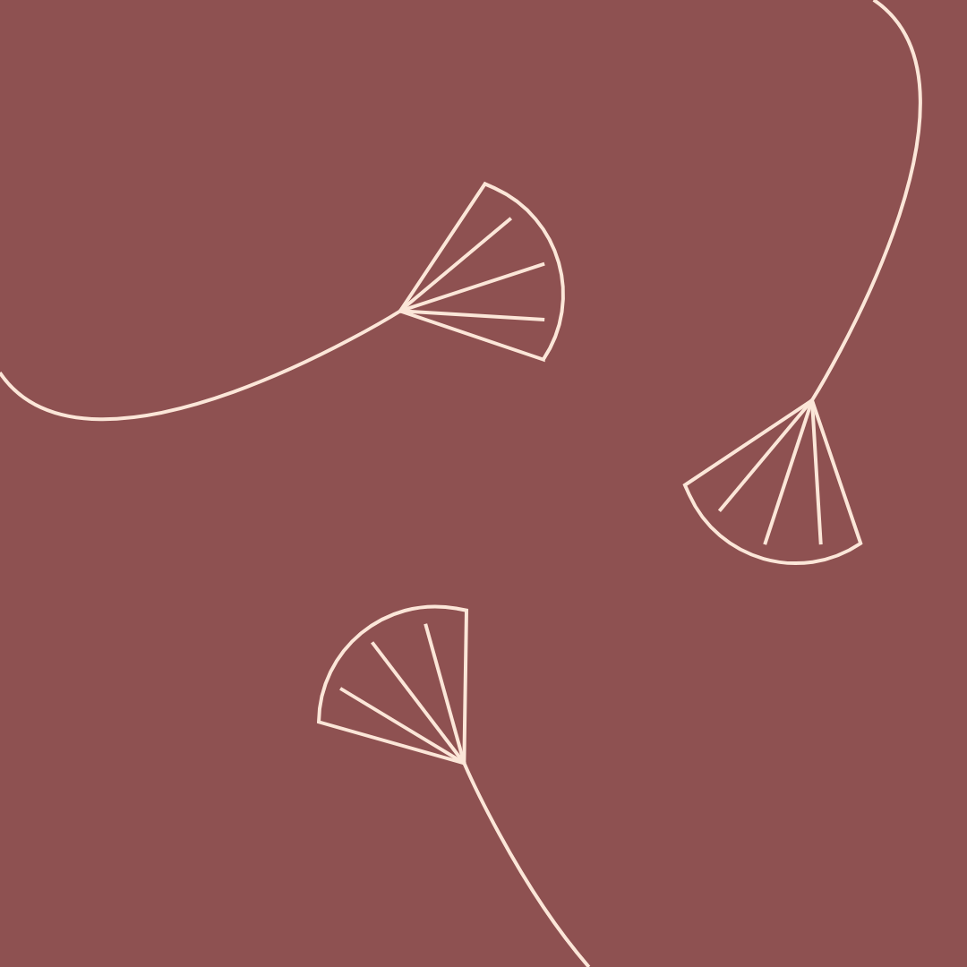 Ginkgo leaves illustration