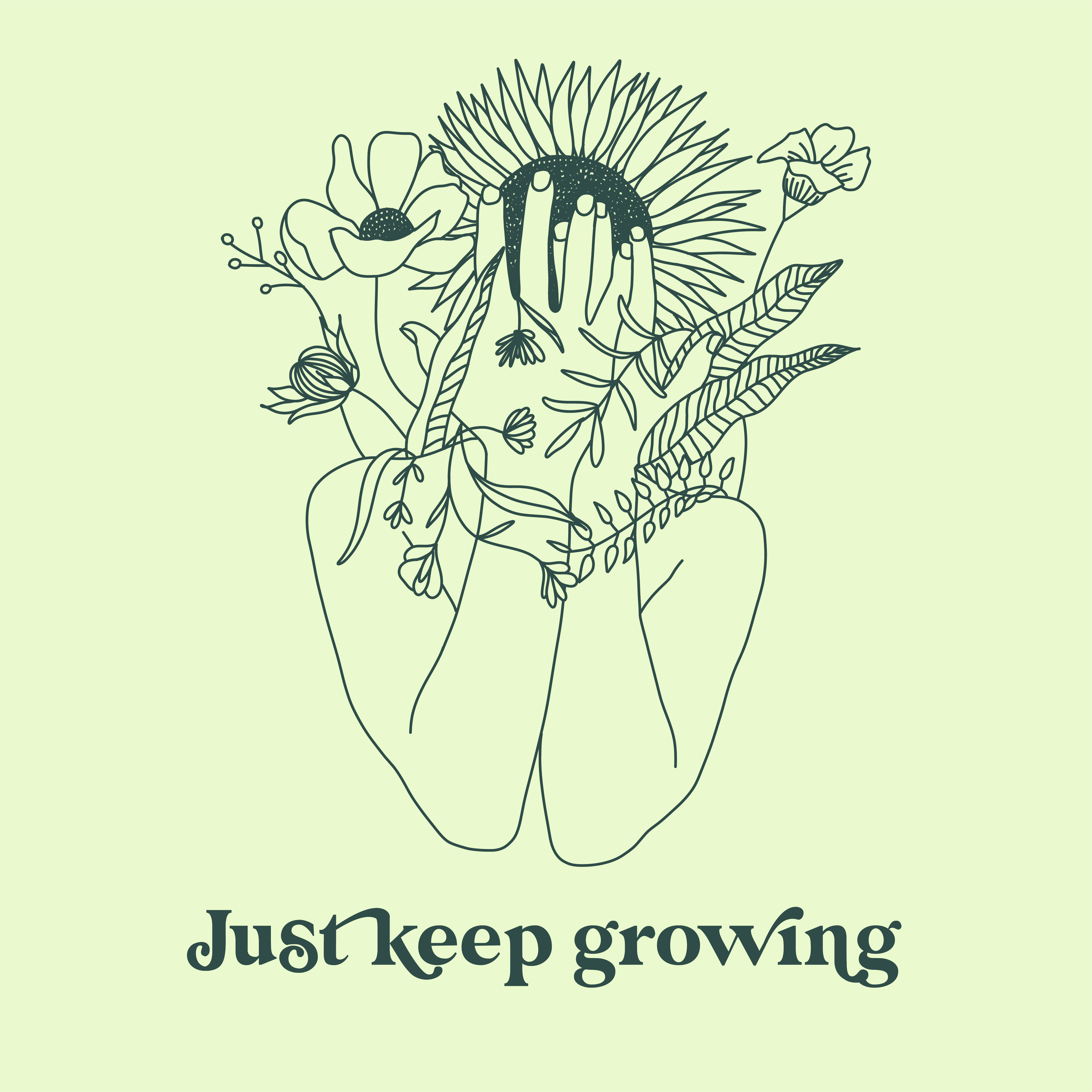 Just Keep Growing illustration
