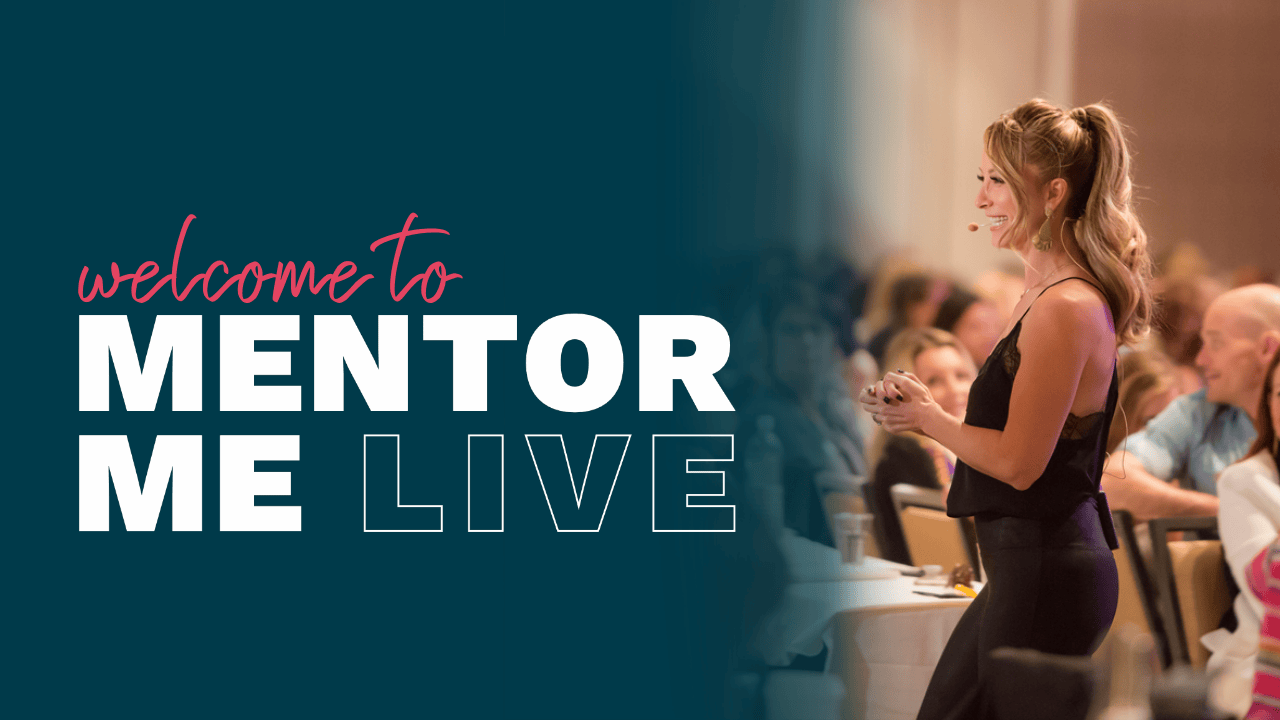 Mentor Me Live event graphic