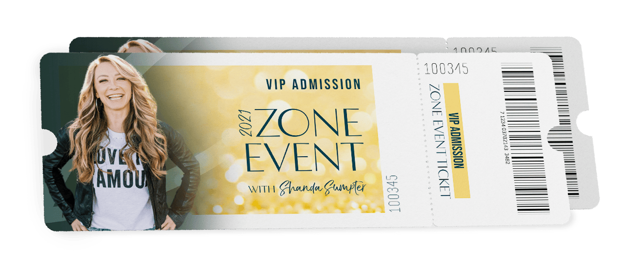 Zone Event VIP ticket